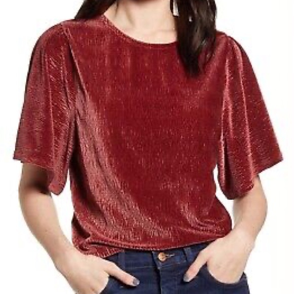 Texture & Thread Madewell Green Micropleat Blouse - Picture 8 of 8